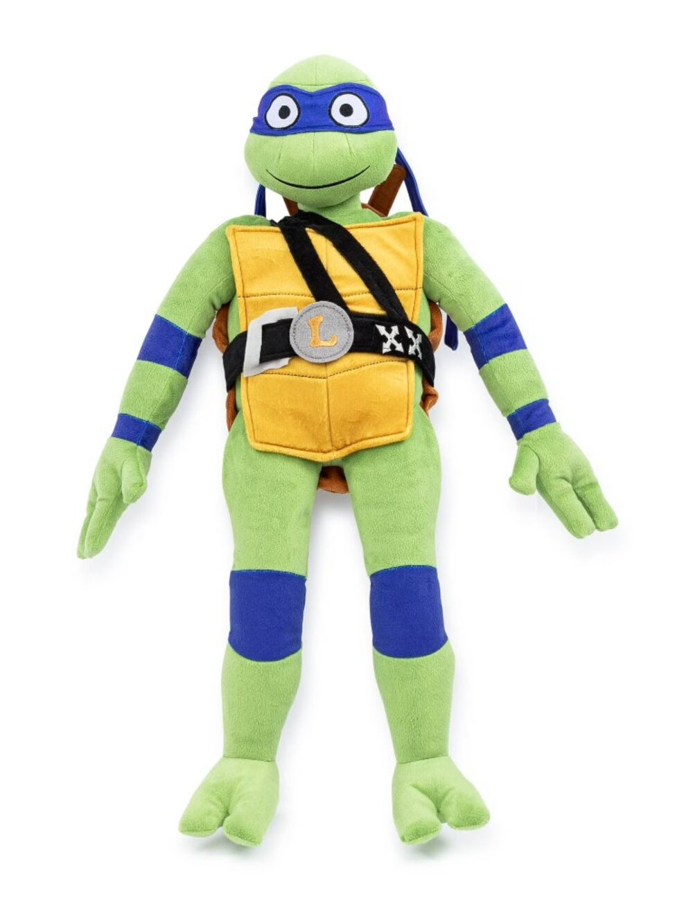 NWT Nickelodeon Teenage Mutant Ninja Turtles Leonardo Plush Pillow Buddy - 26 In